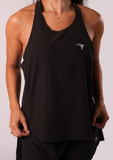 Camiseta Sin Mangas Light Weight Color Negro