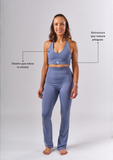 Top Straps Color Azul Claro
