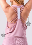 Camiseta Sin Mangas Light Weight Color Rosado