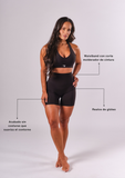 Legging Deportivo Corto Sculp Short Color Negro