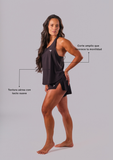 Camiseta Sin Mangas Light Weight Color Negro